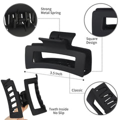 sisiaipu side profile open clip illustrating jaw grip and easy one-handed use