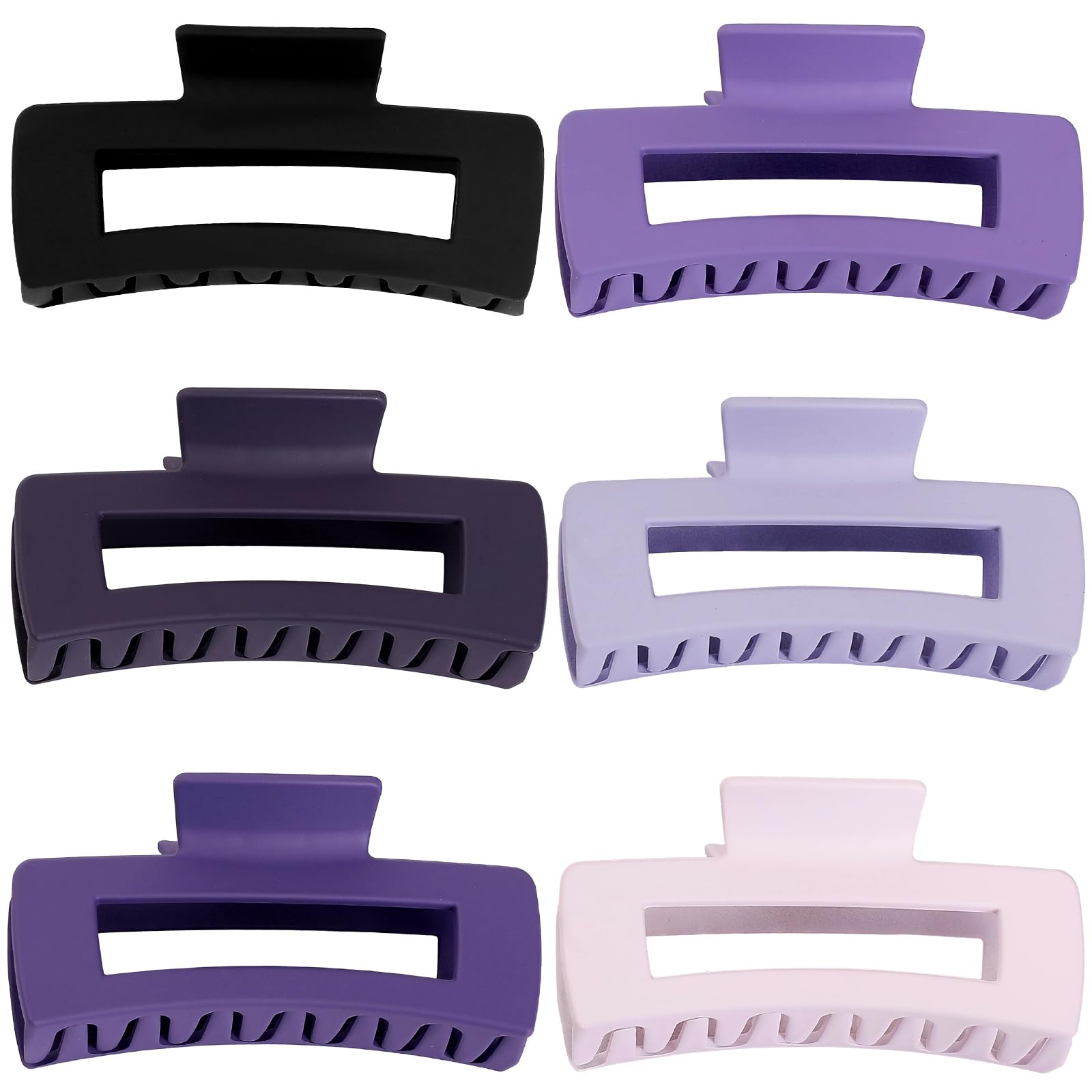 Sisiaipu six colors arranged flat illustrating versatile styling options