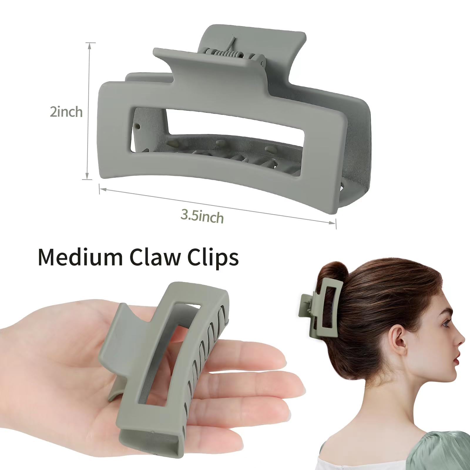Sisiaipu clip teeth and metal spring detail demonstrating strong grip and durability