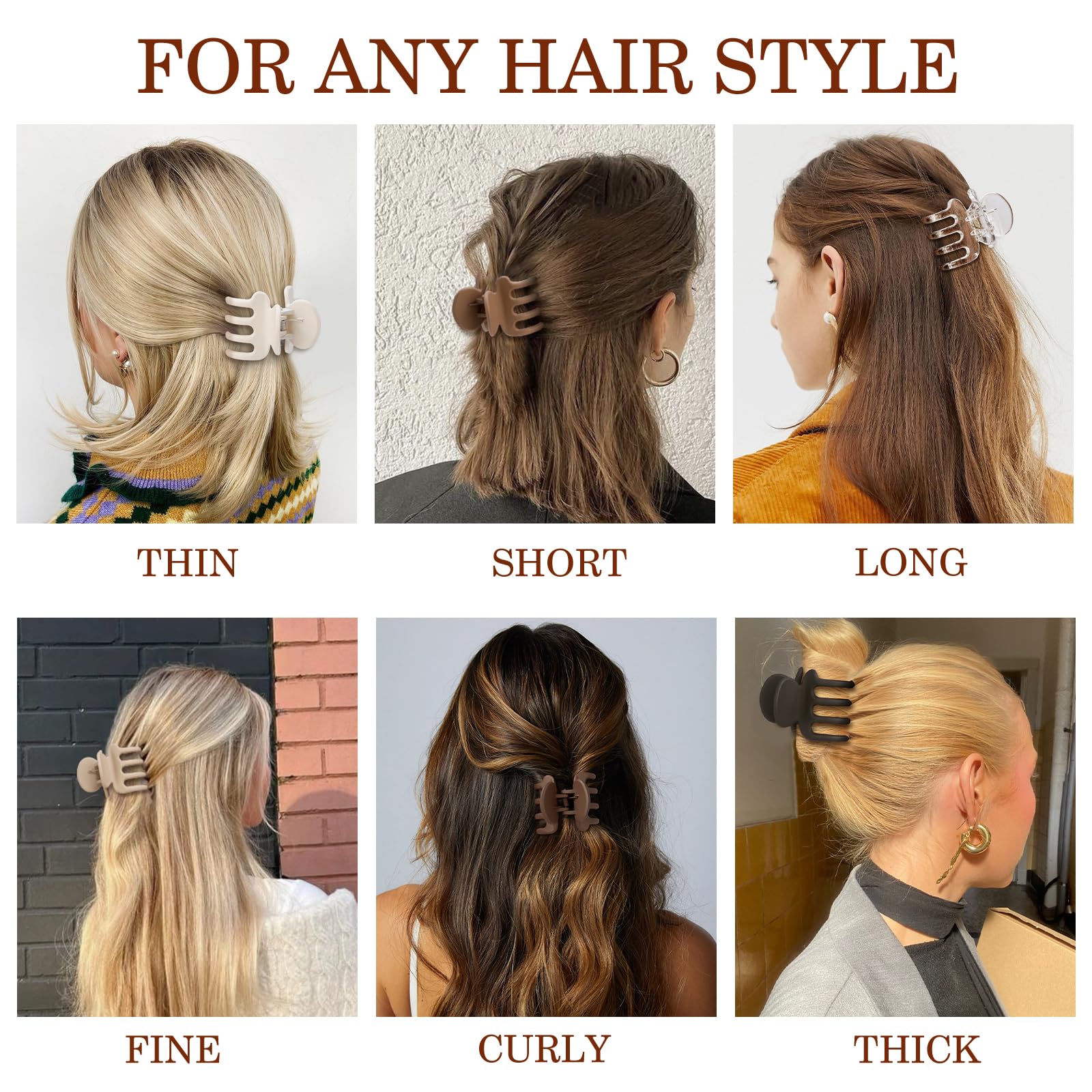Sisiaipu in use sectioning hair during styling for neat, easy control