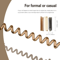 SISYOUP in use on high ponytail for secure, all-day hold