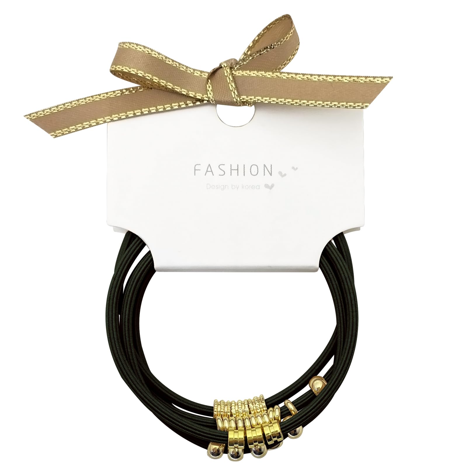 SISYOUP beaded hair tie styled with beach outfit showing versatile fashion benefit