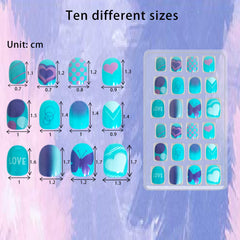 SIUSIO glitter gradient detail on nails showing shimmer and color blend