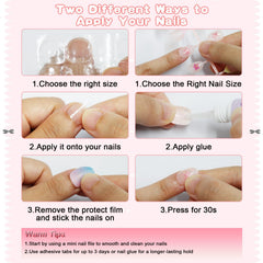 SIUSIO size comparison chart showing 12 sizes, ensures better fit for little fingers
