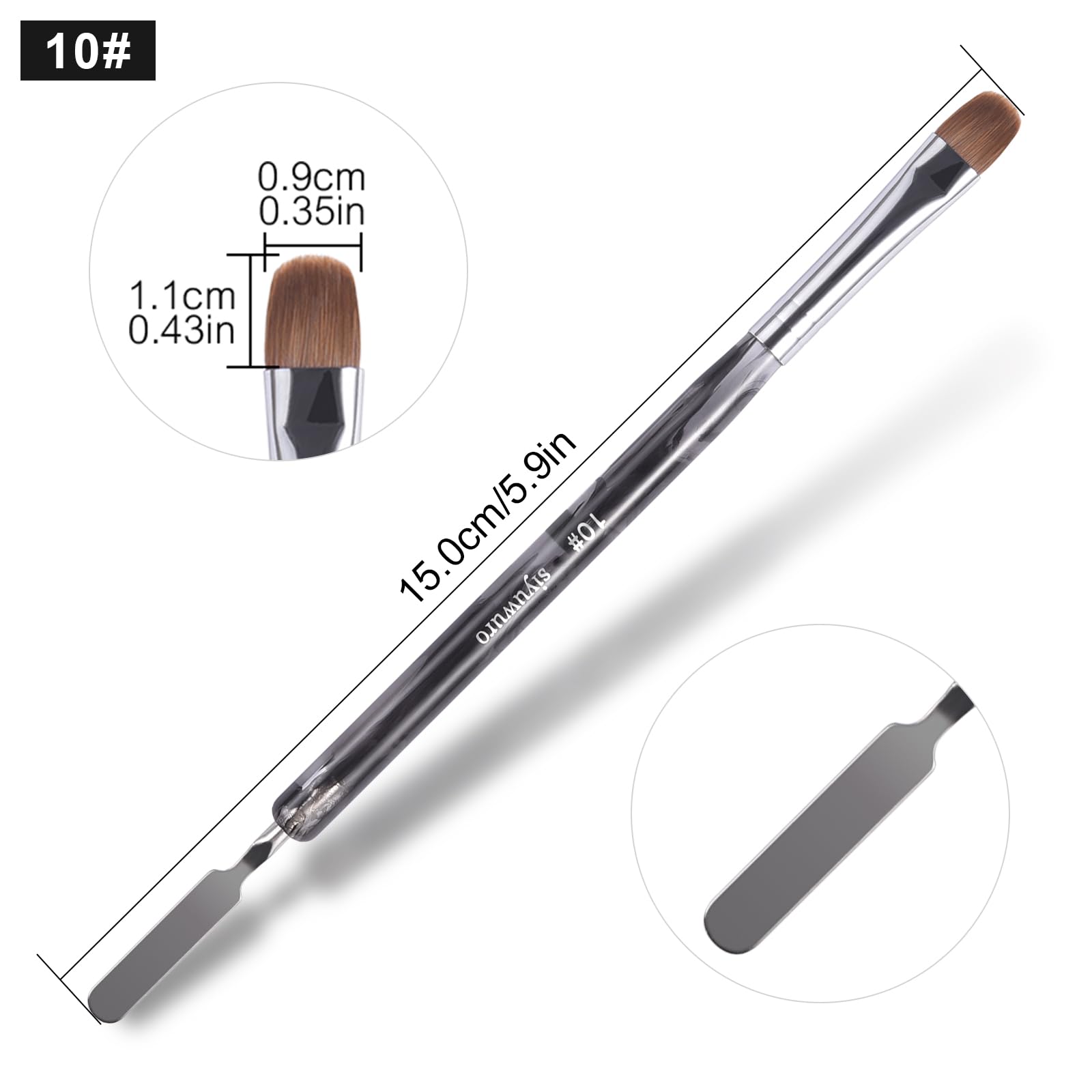 siyuwuro alloy ferrule closeup resisting rust and preserving shape benefit