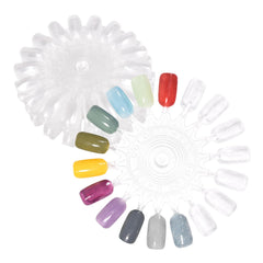siyuwuro front view clear swatch wheel showing many tips for easy color selection