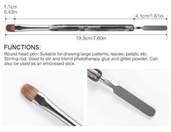 siyuwuro dotting rod end used for precise dots and stirring benefit