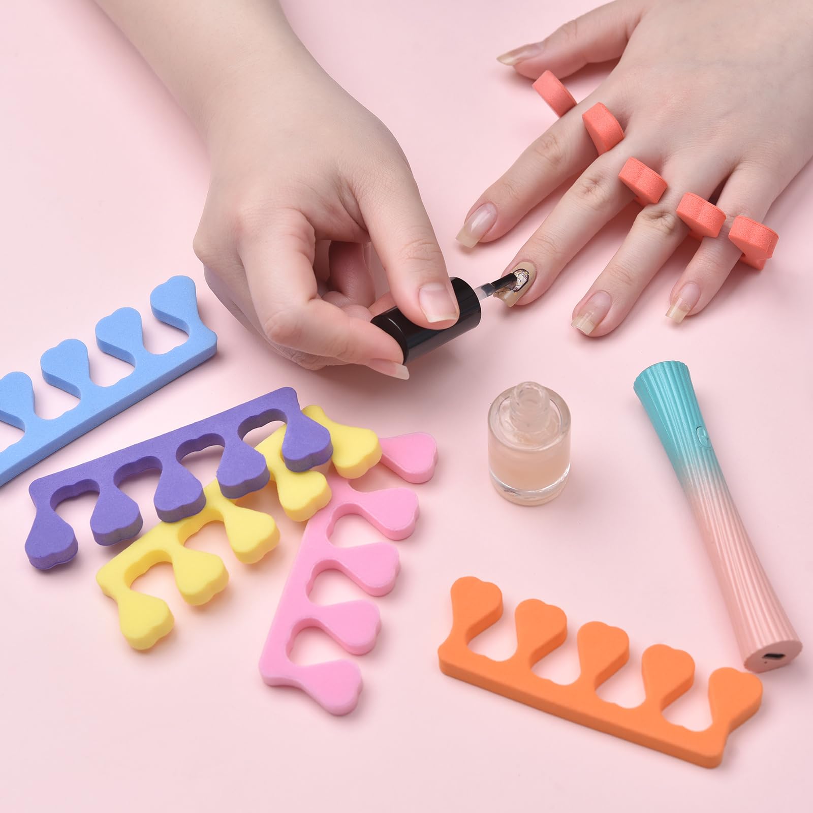 siyuwuro set packed in a pouch showing portability for on-the-go pedicures