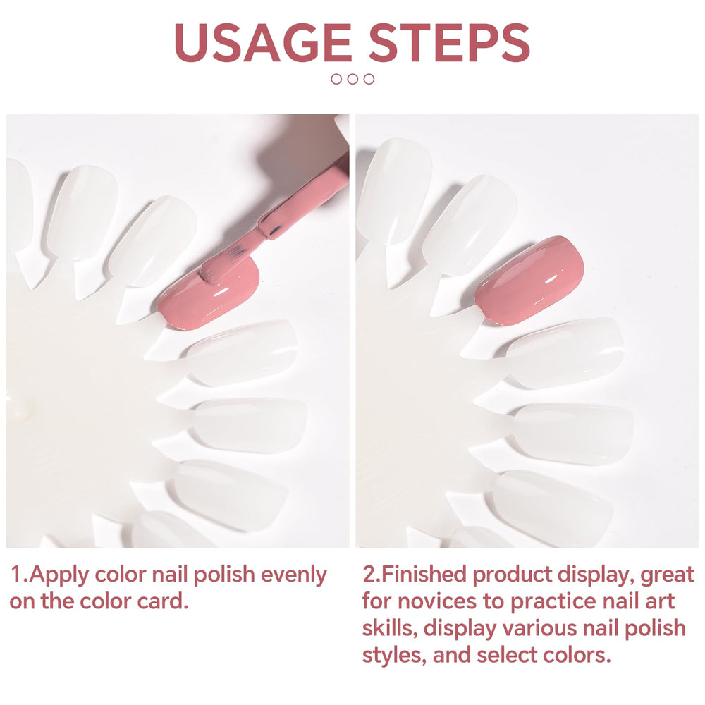 siyuwuro painted tips sample layout demonstrating true color preview