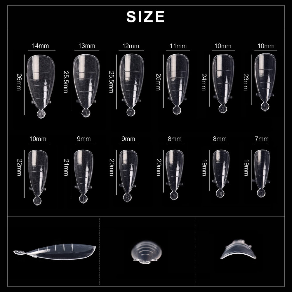 siyuwuro array of sizes laid out for easy size selection benefit