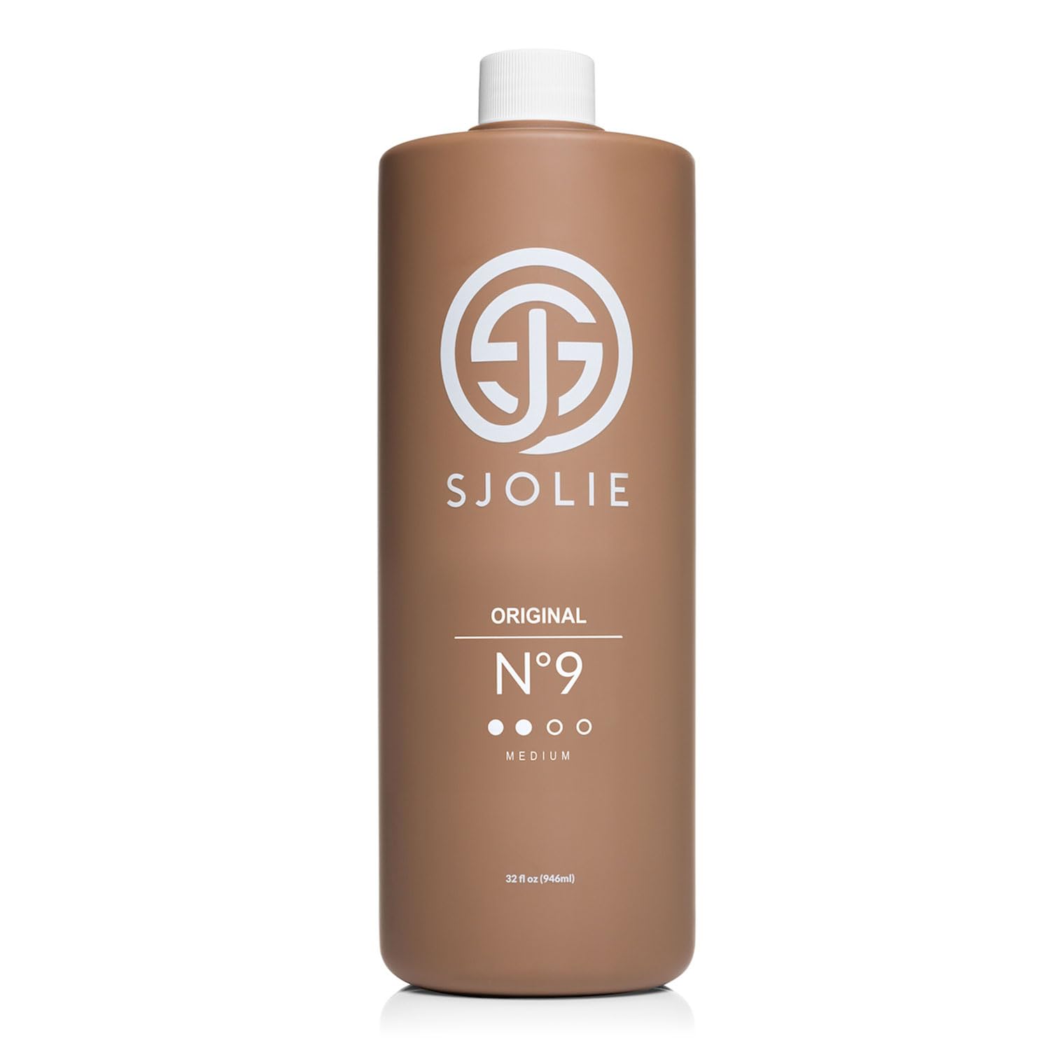 SJOLIE SUNLESS front bottle showing label and size benefits