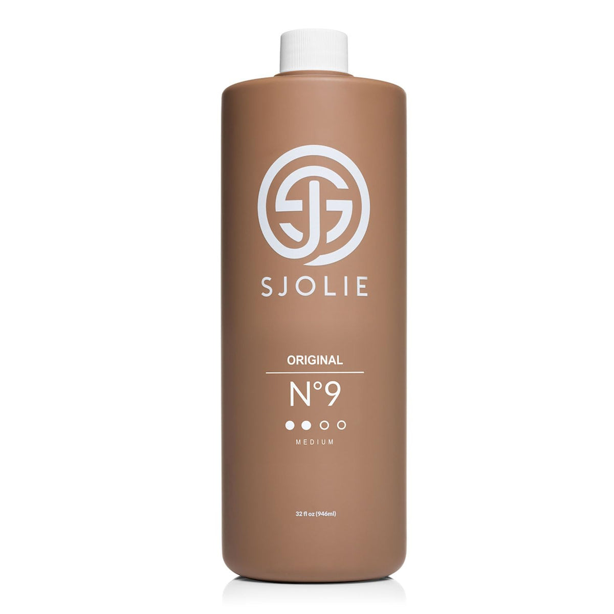 SJOLIE SUNLESS front bottle showing label and size benefits