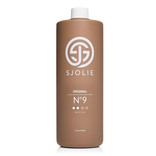 SJOLIE SUNLESS front bottle showing label and size benefits