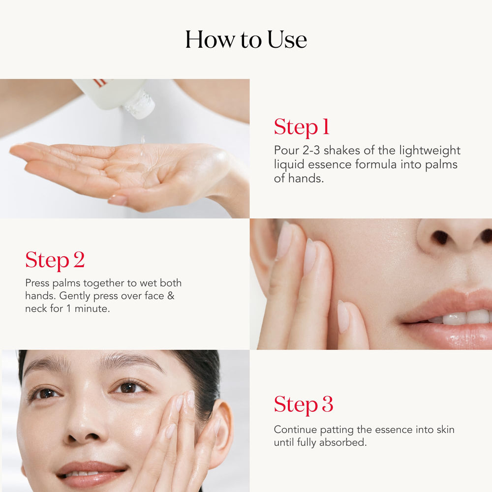 SK-II illustrative before and after texture comparison indicating smoother-looking skin