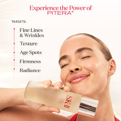 SK-II Facial Treatment Clear Lotion with cotton pad demonstrating gentle exfoliation benefit