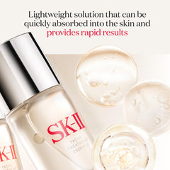 SK-II applied during a beauty routine showing quick layering and preparation benefit