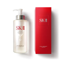 SK-II front bottle showing elegant packaging and recognizable PITERA benefit