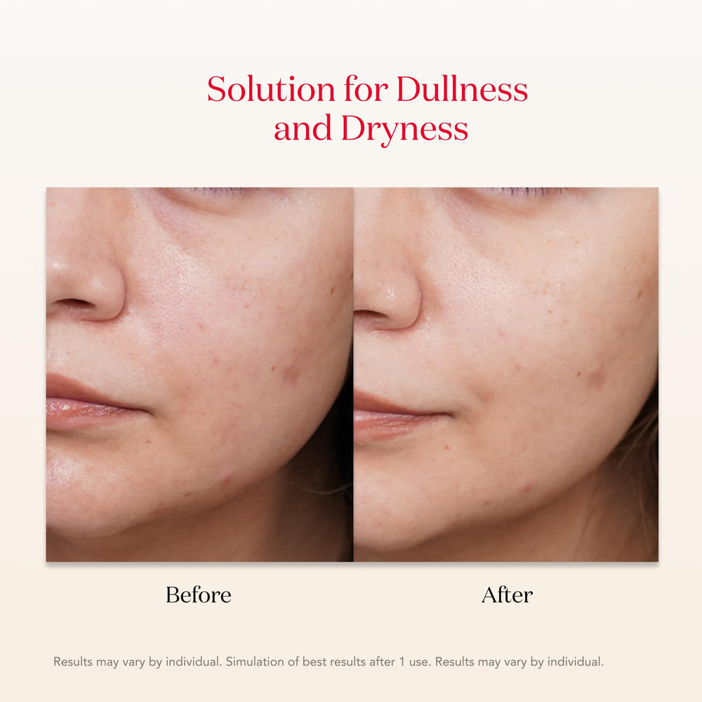 Remaining SK‑II essence being massaged into skin to reveal lasting moisture benefit