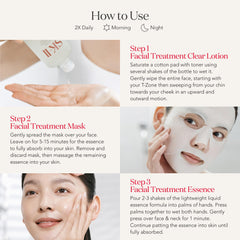 SK-II products held in hand showing travel-size scale and easy-to-pack benefit