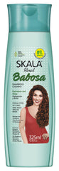 SKALA front bottle shot showing label and curl-friendly packaging benefit