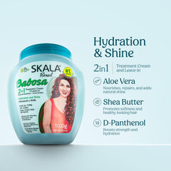 SKALA cream texture close-up highlighting smooth consistency and moisturizing benefit