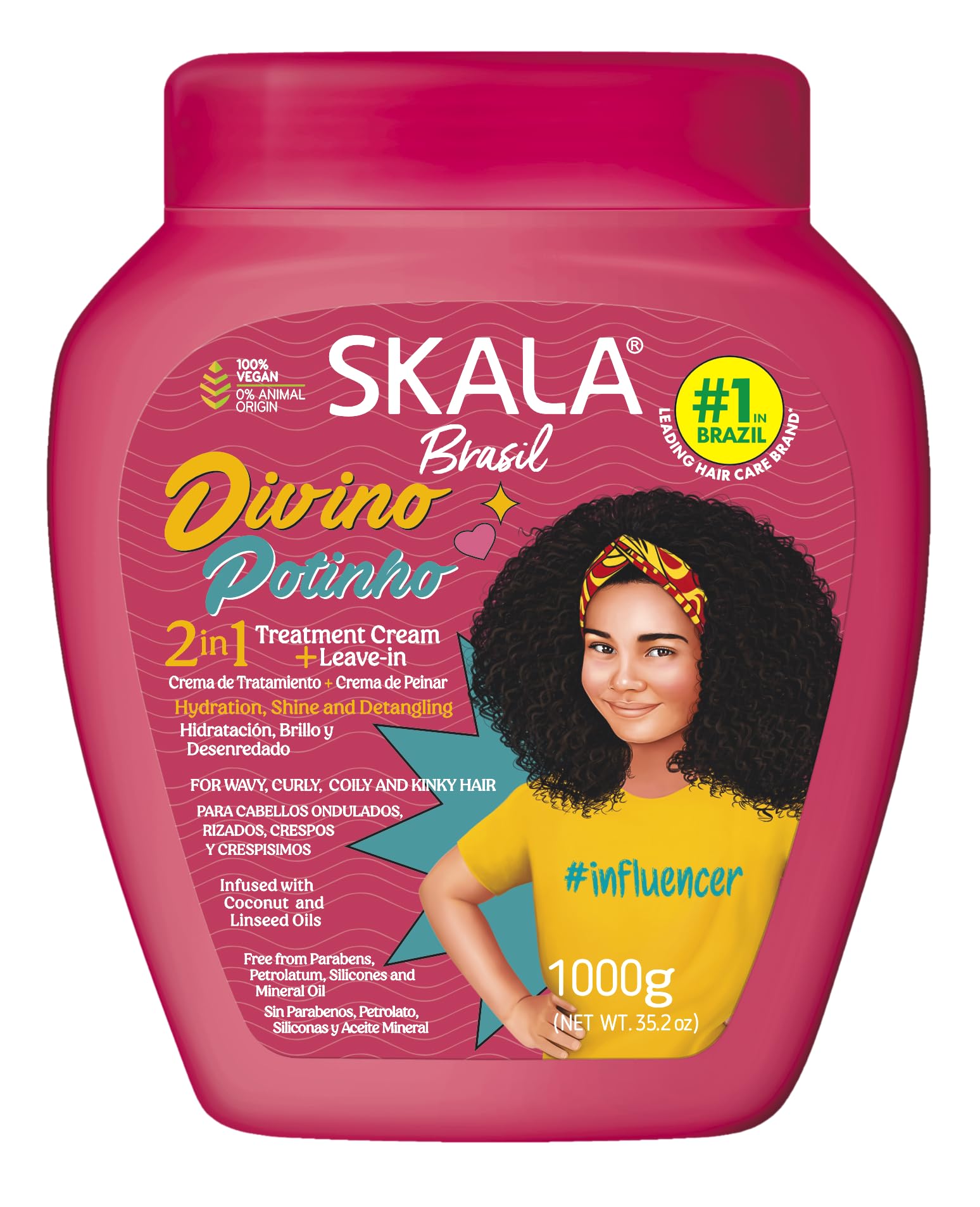 SKALA Divino Potinho front packaging showing jar and label for easy identification and family use