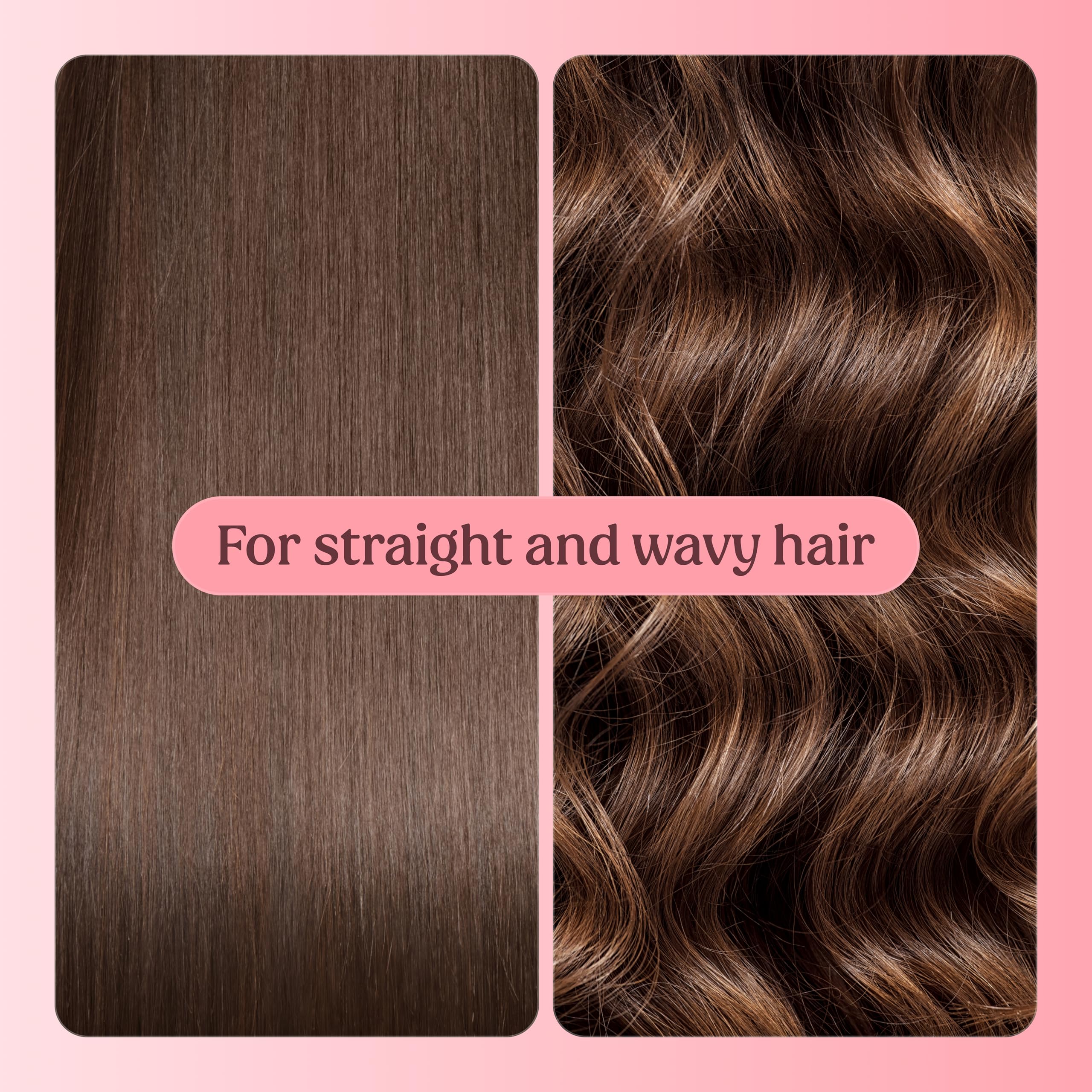 SKALA being applied to wet hair to hydrate strands and improve manageability