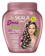SKALA jar front view showing label and large 35.3oz size, practical for salons