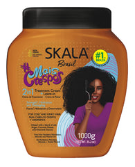 SKALA front packaging showing 2-in-1 cream and benefits