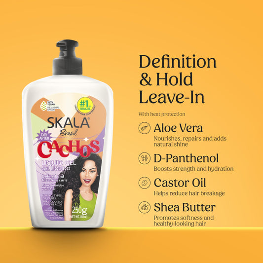 SKALA gel texture pouring to show lightweight consistency benefits