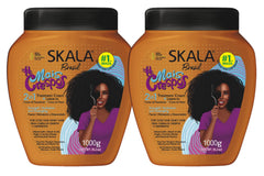 SKALA front packaging showing product for super curly hair and easy styling