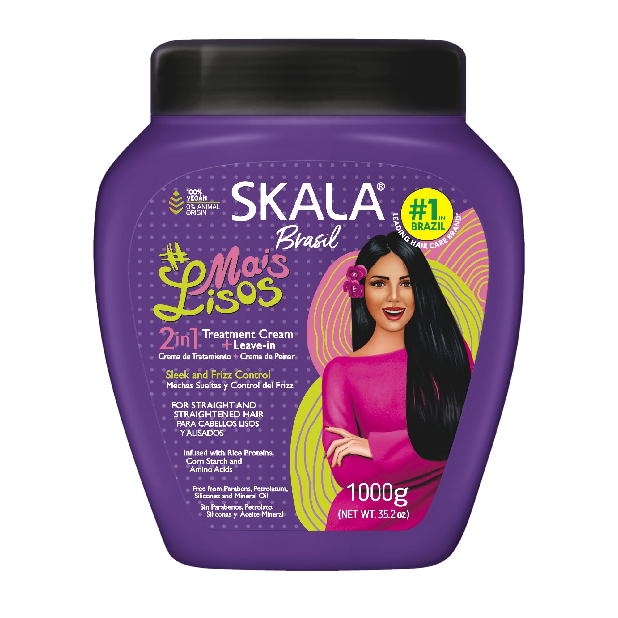SKALA front packaging showing bottle and clear product benefits