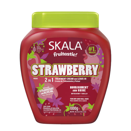SKALA jar front view showing label and 35.3oz size, highlights value