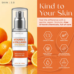 Skin 2.0 applying a small dot under eye to reduce puffiness