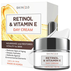Skin 2.0 front jar showing packaging and hydration benefits