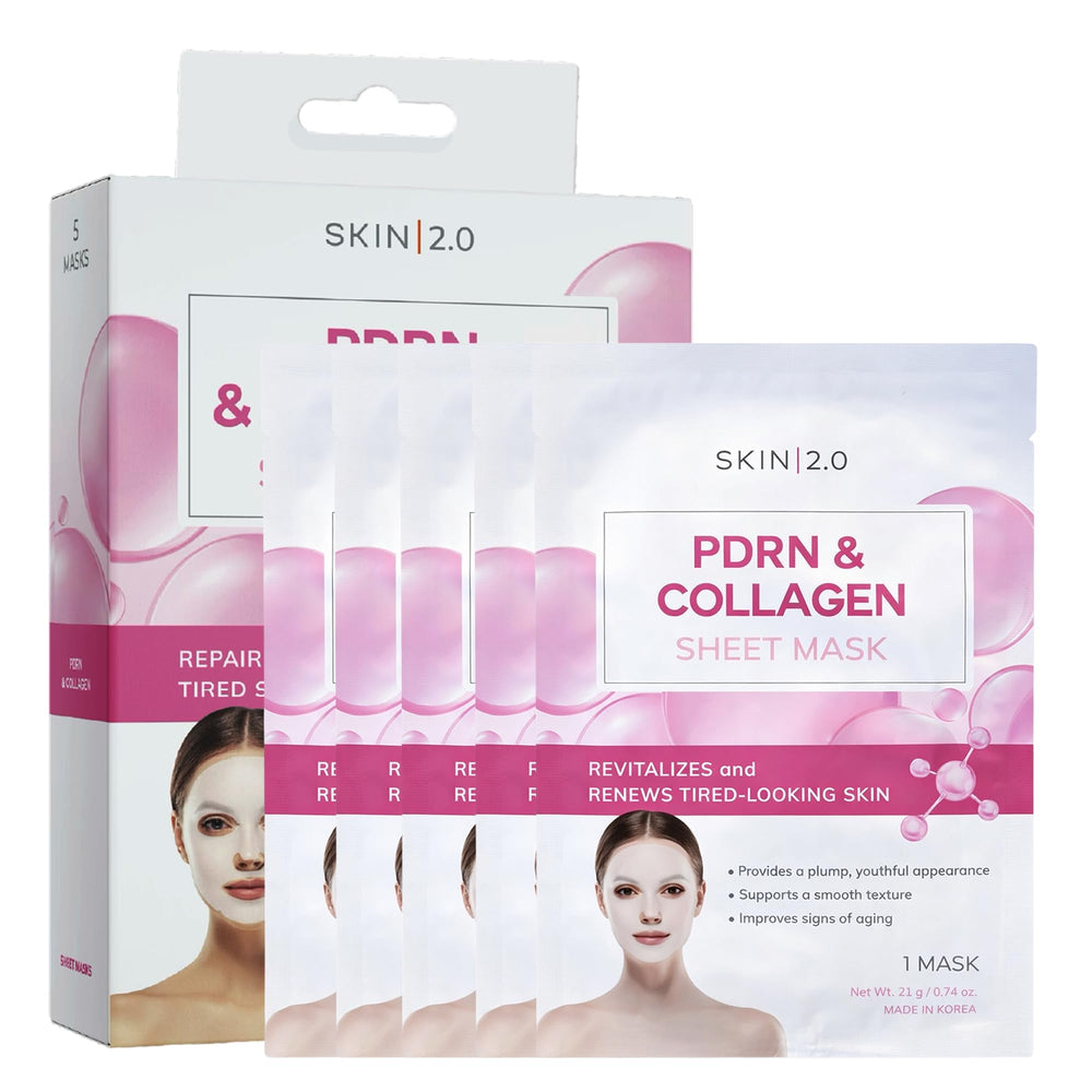 Skin 2.0 front packaging showing product name and benefits for hydration