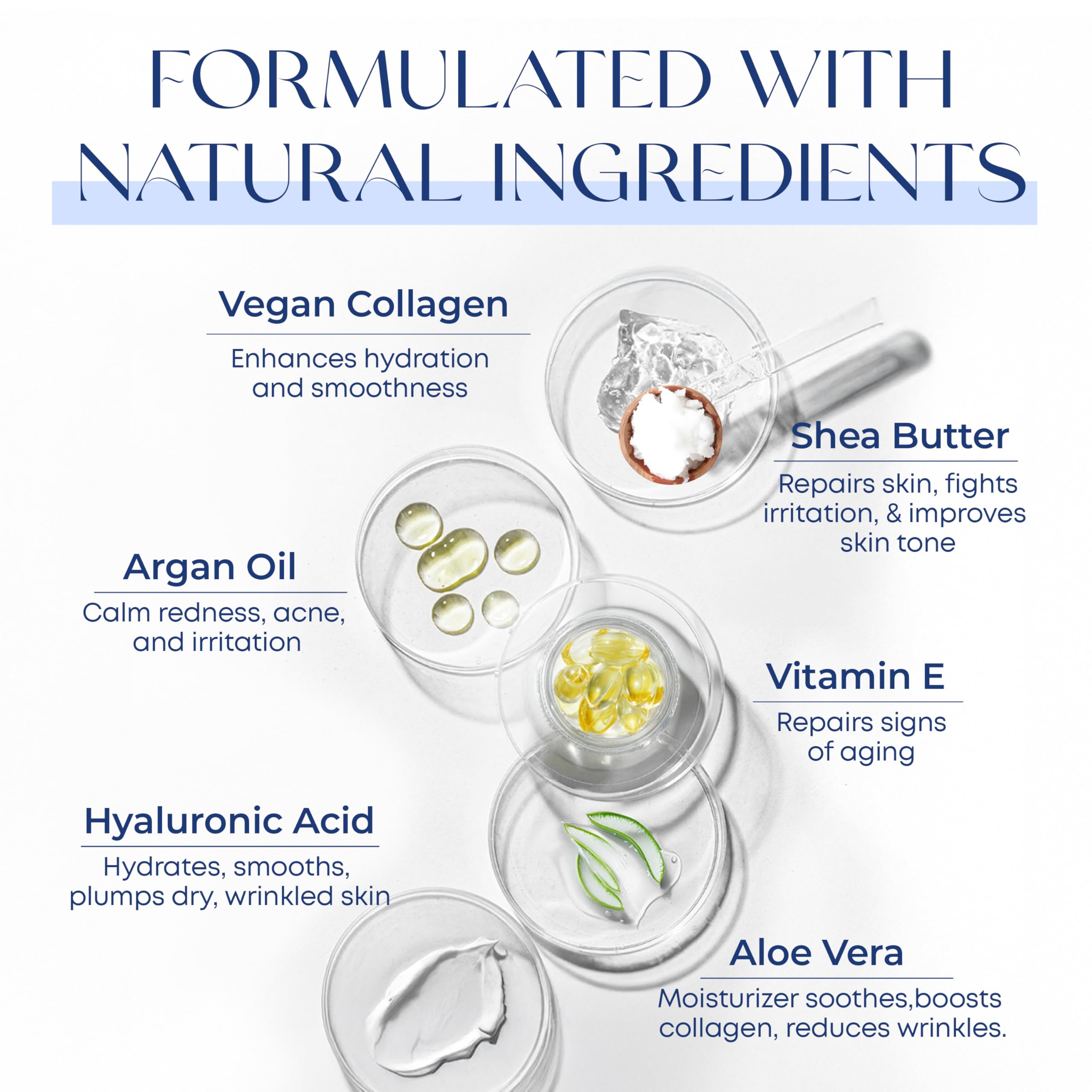 Skin 2.0 ingredient label close-up highlighting key actives and transparency benefit