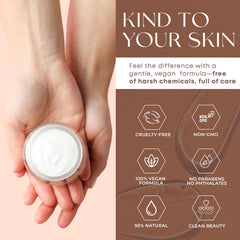 Skin 2.0 label detail with ingredients visible for informed-purchase benefit