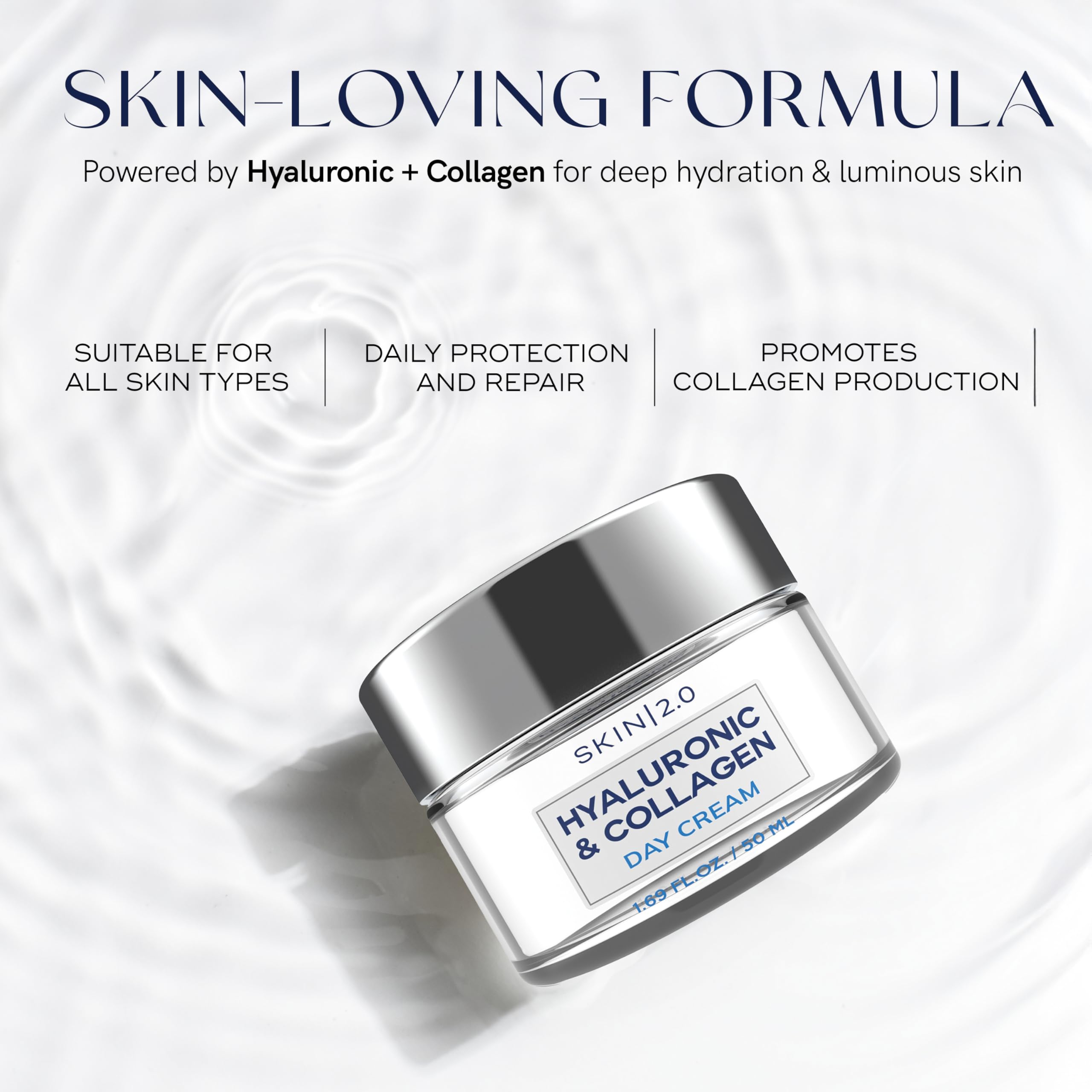 Skin 2.0 on bathroom counter in morning routine showing everyday simplicity benefit