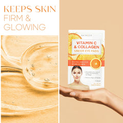 Skin 2.0 patches on bathroom vanity for relaxing skincare ritual