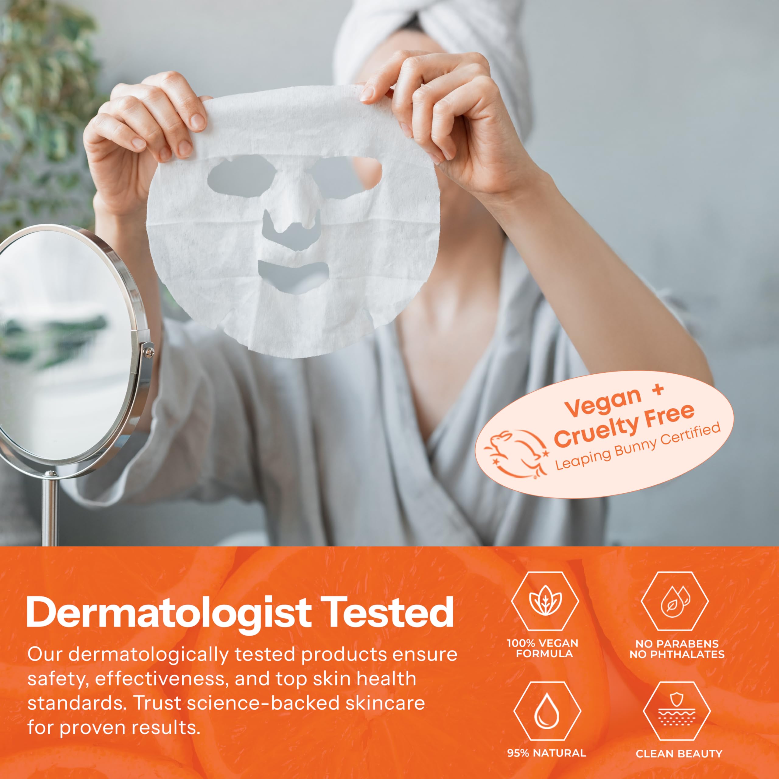 Relaxing spa-style scene with Skin 2.0 masks illustrating self-care and glow benefit