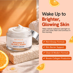 Skin 2.0 cream on hand demonstrating quick absorption and silky finish