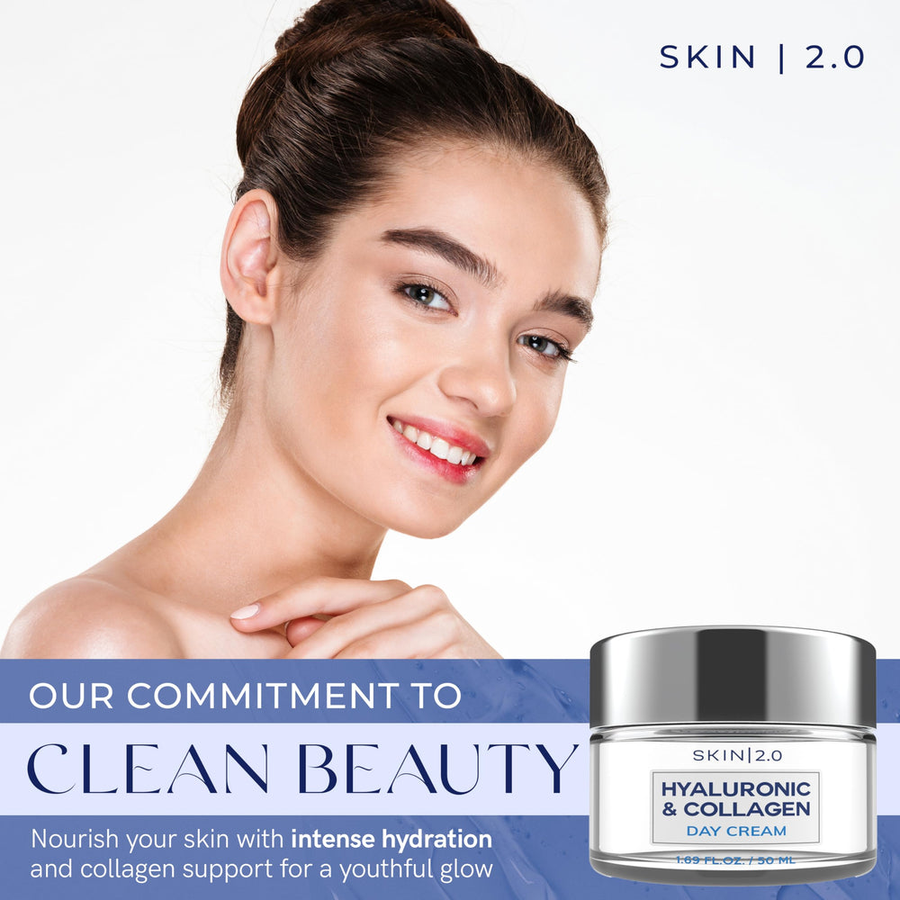 Skin 2.0 close-up texture of cream highlighting smooth absorbency benefit