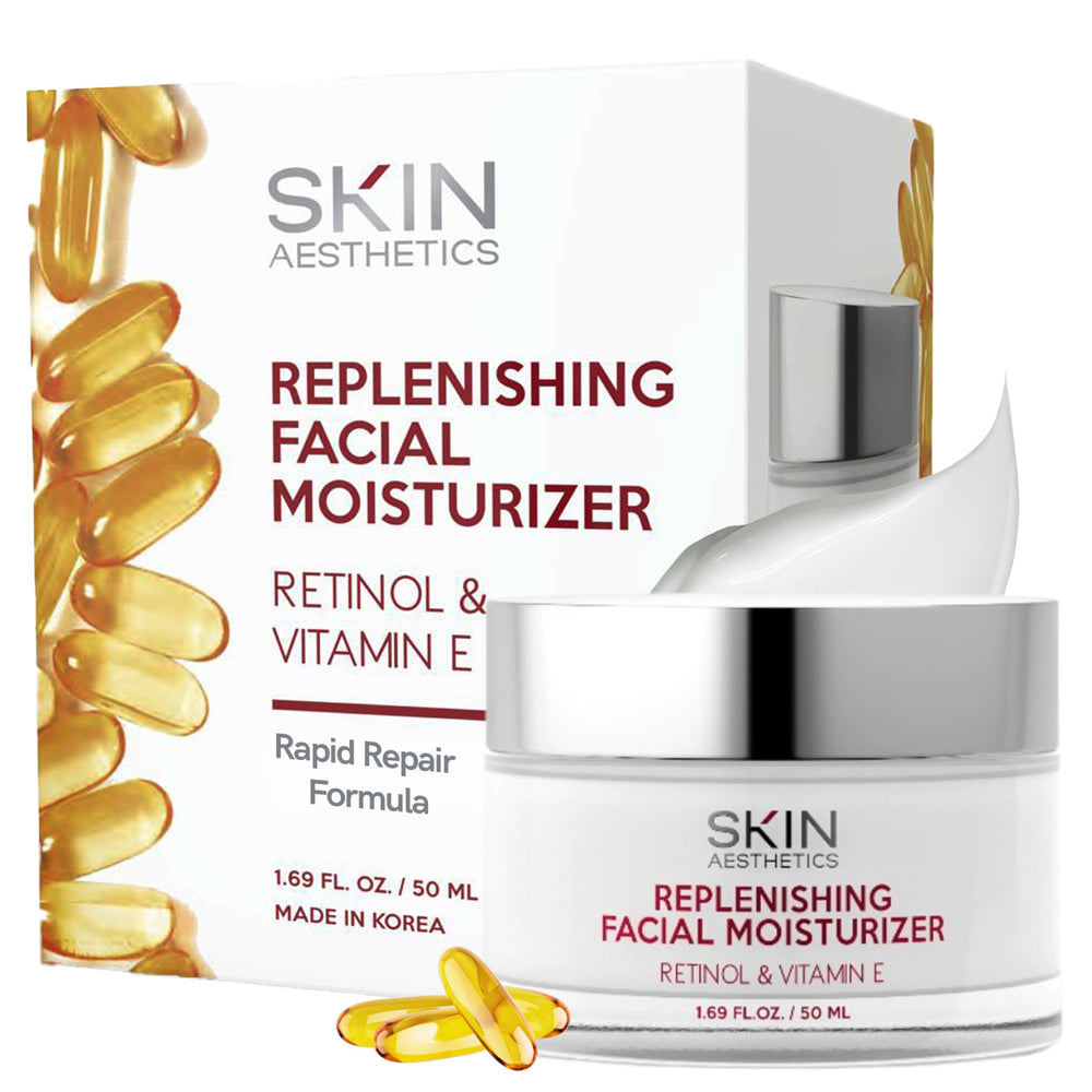 Skin Aesthetics front jar showing clean packaging and product name for shelf appeal