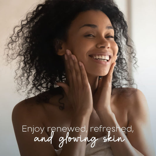 Skin Aesthetics serum texture close-up illustrating fast absorption