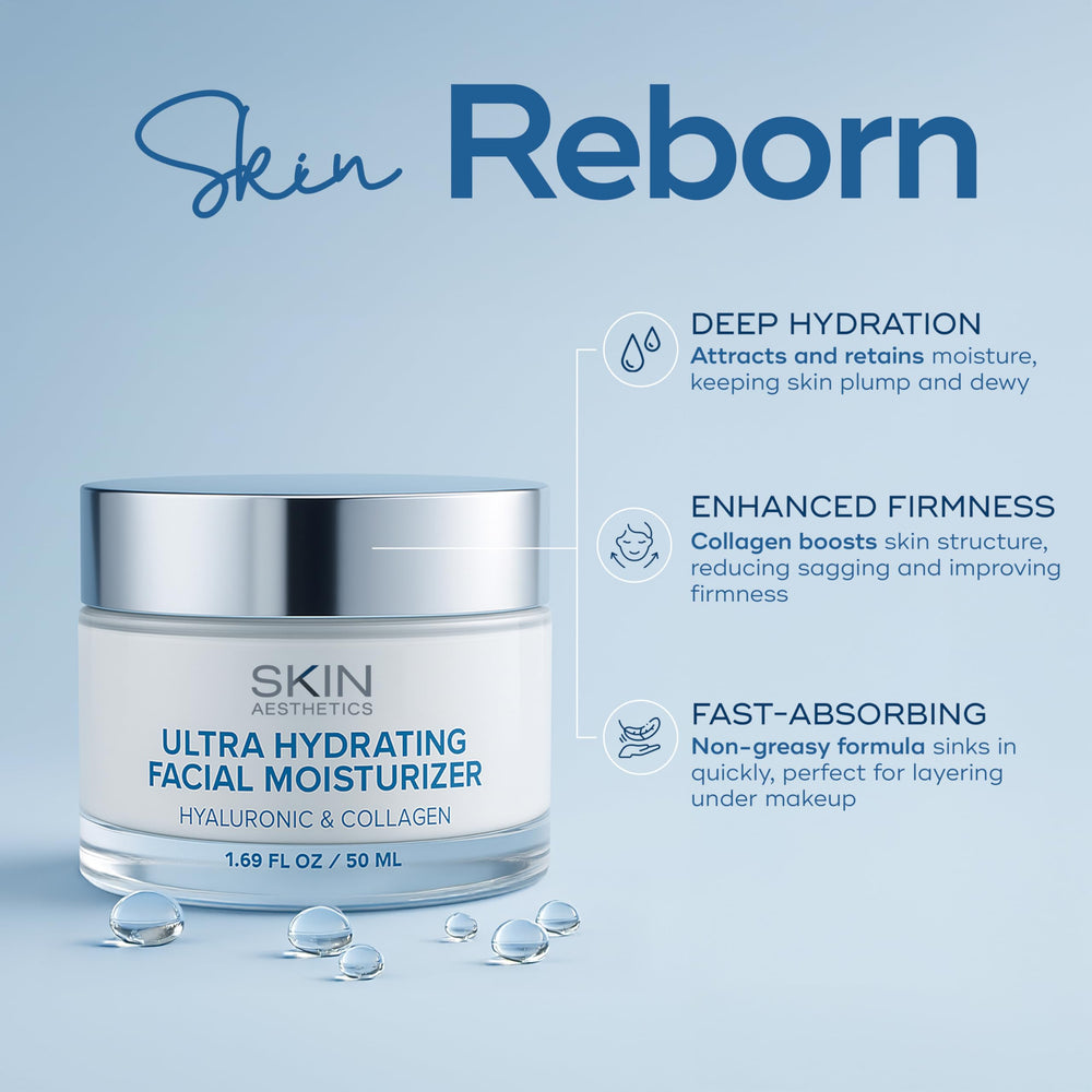 Skin Aesthetics texture close-up showing creamy gel texture for fast absorption