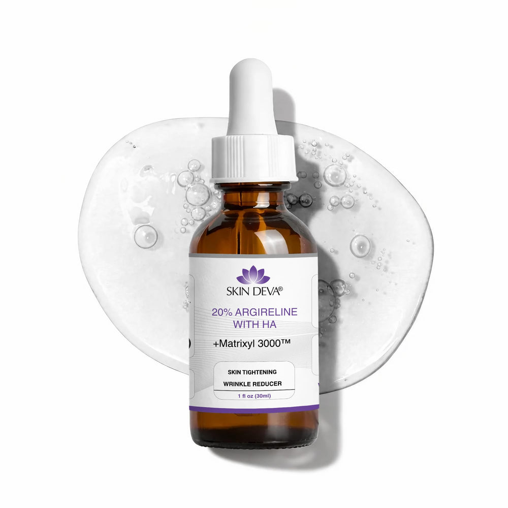 SKIN DEVA front bottle showing label and sleek design for easy identification