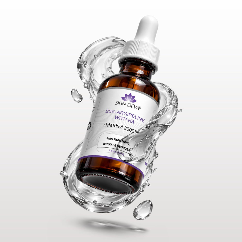 SKIN DEVA on bathroom vanity lifestyle shot suggesting daily routine use