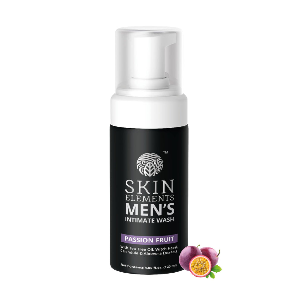 Skin Elements front packaging showing bottle and label, promotes clear product info