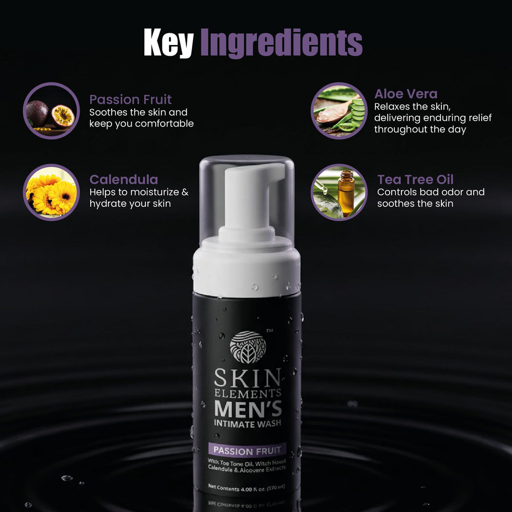 Skin Elements foam texture close-up showing gentle creamy lather for comfort